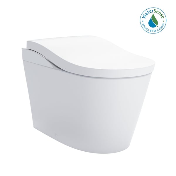 Toto Neorest LS 0.8 / 1 GPF Dual Flush One Piece Elongated Toilet with Integrated Smart Bidet Seat MS8732CUMFG#01S - main